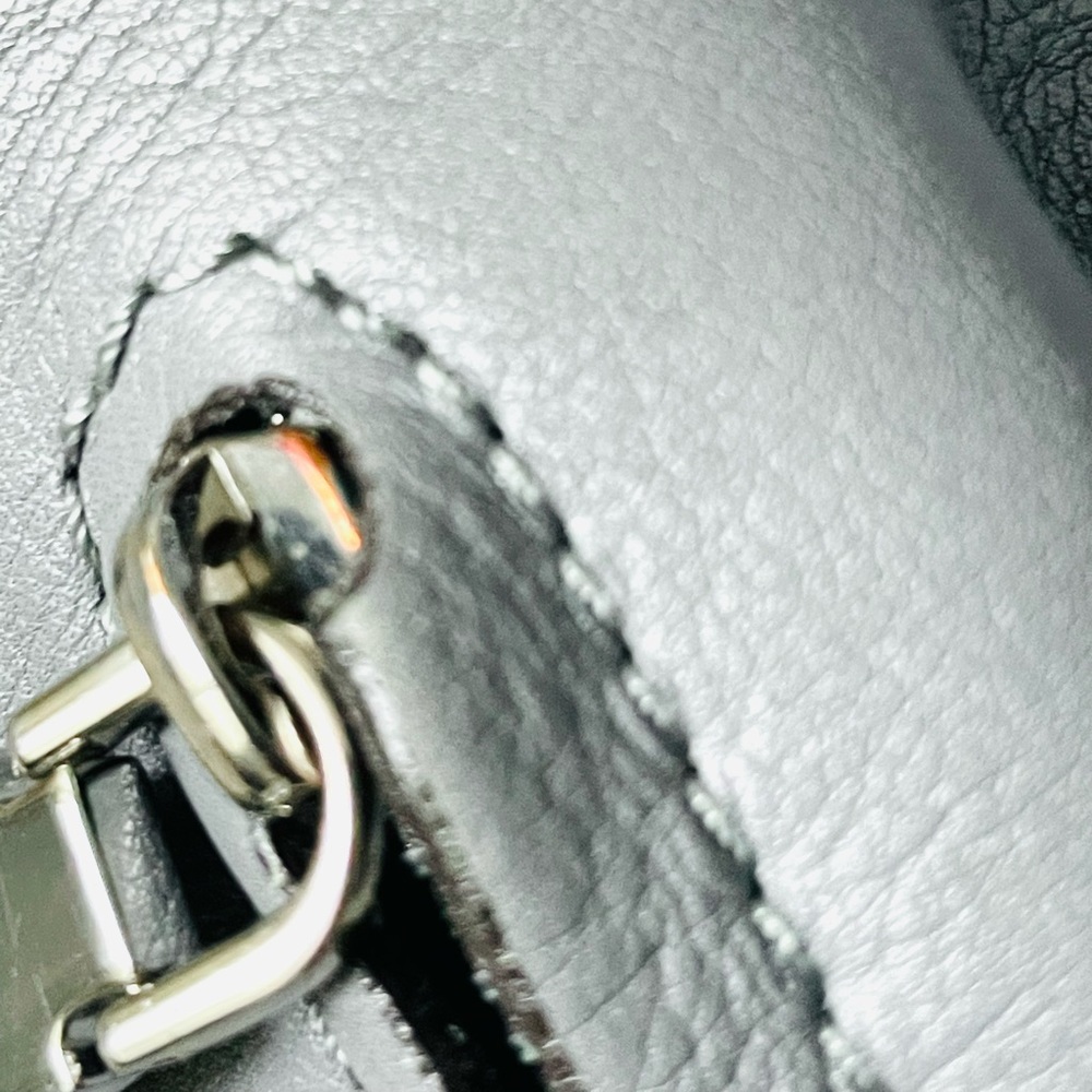 abro Leather Satchel Tote Bag Light Gray | Made in Germany - Picture 15 of 16